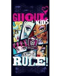 Faro Tekstylia Beach Towel Monster High Детский хлопковое полотенце 100% хлопок 70х140cm