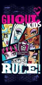 Faro Tekstylia Beach Towel Monster High Детский хлопковое полотенце 100% хлопок 70х140cm
