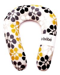 La Bebe™ Snug Cotton Nursing Maternity Pillow Art.15741 Yellow Tree Branch Подковка для сна, кормления малыша 20*70cm