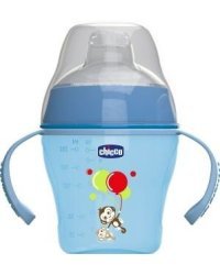 Chicco'16 Soft Cup Art.06823.12 Синий Кубок 200 мл 6м +