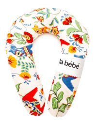 La Bebe™ Snug Cotton Nursing Maternity Pillow Art.15694 Swedish Multicolor Подкова для сна, кормления малыша, 20x70 cм