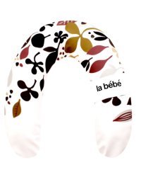 La Bebe™ Rich Cotton Nursing Maternity Pillow Art.12713 Nature Deco Подкова для сна, кормления малыша 30x104 cm