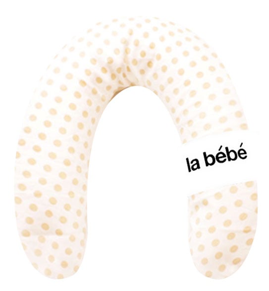 La Bebe™ Rich Cotton Nursing Maternity Pillow Art.73385 Dots Подковка для сна / кормления малыша 30x104cm