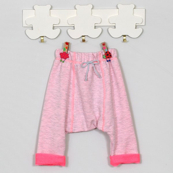 Vilaurita Art.521 Tennis Pink Хлопковыe фроте штанишки (56, 62, 68, 74 см)