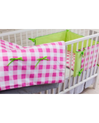 La bebe™ Bow Art.55679 Комплект постельных принадлежностей из 3-x частей