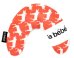 La Bebe™ Mimi Nursing Cotton Pillow Art.24000 Elk Orange Подкова для сна, кормления малыша 19x46 cm