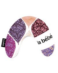 La Bebe™ Mimi Nursing Cotton Pillow Art.35602 Deco Purple Подкова для сна, кормления малыша 19x46cm