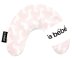 La Bebe™ Mimi Nursing Cotton Pillow Art.15817 Dog Pink/White Подкова для сна, кормления малыша 19x46 cm