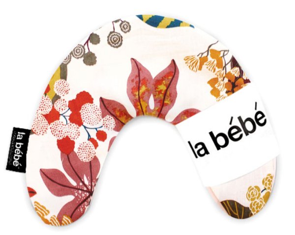 La Bebe™ Mimi Nursing Cotton Pillow Art.24673 Autumn Art Red Подкова для сна, путишествий, кормления малыша