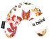 La Bebe™ Mimi Nursing Cotton Pillow Art.24673 Autumn Art Red Подкова для сна, путишествий, кормления малыша