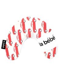 La Bebe™ Mimi Nursing Cotton Pillow Art.35608 Cars Red/White Подкова для сна, путешествий, кормления малыша 19x46 cm