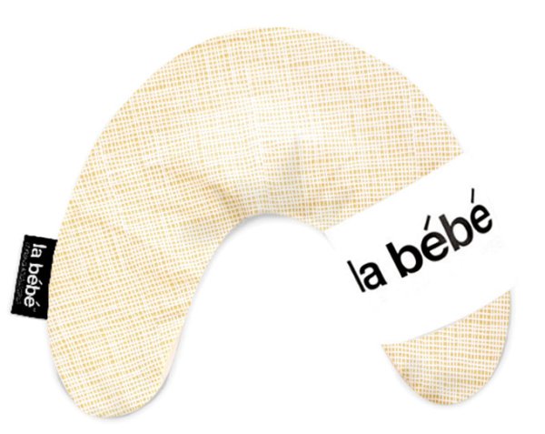 La Bebe™ Mimi Nursing Cotton Pillow Art.4039 Stripes Подкова для сна, кормления малыша 19x46cm