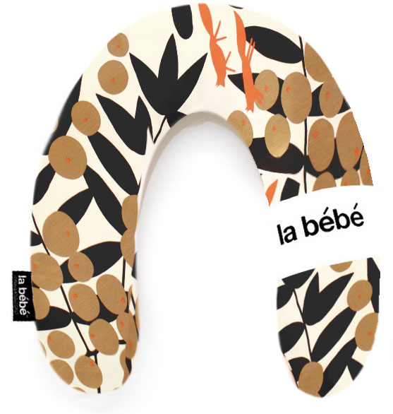 La Bebe™ Rich Maternity Pillow Art.85486 Wild Fox Подковка для сна, кормления малыша 30x104 cm