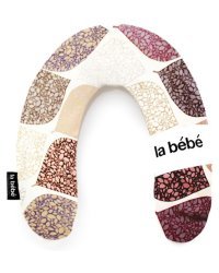 La Bebe™ Rich Maternity Pillow Art.85501 Deco Purple Подковка для сна, кормления малыша 30x104 cm