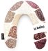 La Bebe™ Rich Maternity Pillow Art.85501 Deco Purple Подковка для сна, кормления малыша 30x104 cm