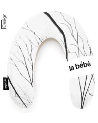La Bebe™ Rich Maternity Pillow Art.85506 Black Branch Подковка для сна, кормления малыша 30x104 cm