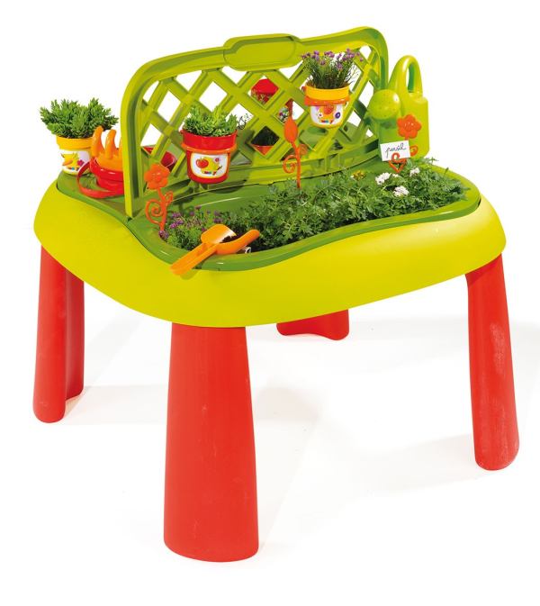 Smoby Art.840100 Игровой развивающий столик Smoby Маленький садовник
