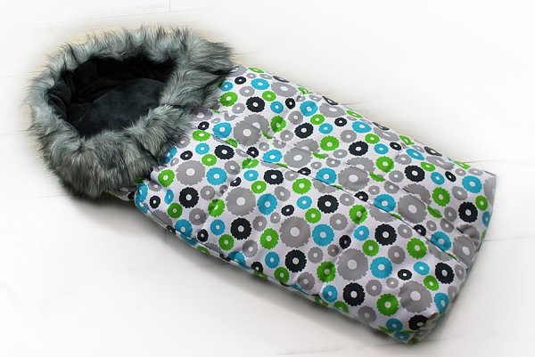 Обложка книги «La bebe™ Babylove Eskimos Art.87534 Универсальный теплый мешок»