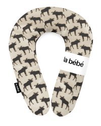 La Bebe™ Snug Cotton Nursing Maternity Pillow Art.41665 Elk Black Подкова для сна, кормления малыша, 20x70 cm