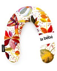 La Bebe™ Rich Cotton Nursing Maternity Pillow Art.78636 Red leaf Подкова для сна, кормления малыша 30x104 cm