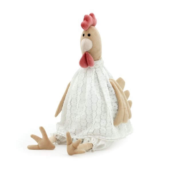Orange Toys Alicia The Hen Art. 6004/25 Мягкая игрушка Курочка Алиса из коллекции Символ года (38 см)