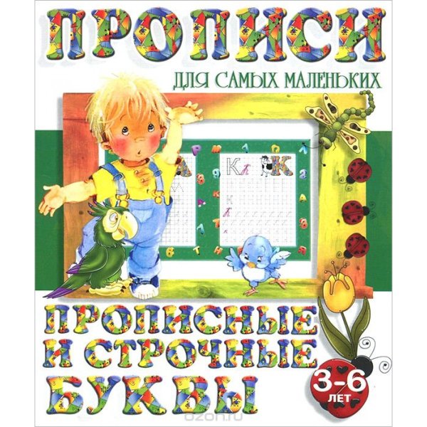 Обложка книги «Прописные и строчные буквы. 5-е издание»