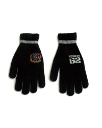 Rak Art.R-056DB Gloves Детские тёплые перчатки с рисунком и фротэ подкладкой