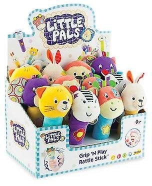 WinFun Grip`n Play Rattle Stick Art.3143 Мягкая игрушка с пищалкой Животные (1 шт.)
