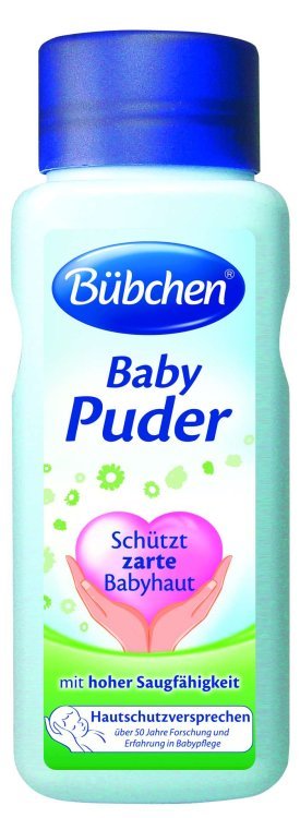 Bubchen Baby Puder Art.TB50 Детская присыпка Бюбхен (присыпка для младенцев) , 100г