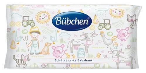 Bubchen Sensitive Art. TB77 Влажные салфетки для малышей 52 шт