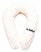La Bebe™ Snug Cotton Nursing Maternity Pillow Eco Dots Art.90957 Подковка для сна/кормления малыша Mit.20x70см