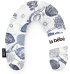 La Bebe™ Rich Maternity Pillow Art.8956 Leafs Подкова для сна, кормления малыша 30x104 cm