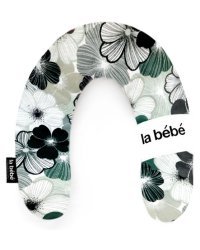 La Bebe™ Rich Maternity Pillow Art.5194 Flowers Подкова для сна, кормления малыша 30x104 cm