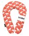 La Bebe™ Snug Cotton Nursing Maternity Pillow Art.85493 Elk Dark Orange Подковка для сна, кормления малыша 20x70cm