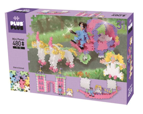 Plus Mini Basic Princess Art.3771 Конструктор,480шт