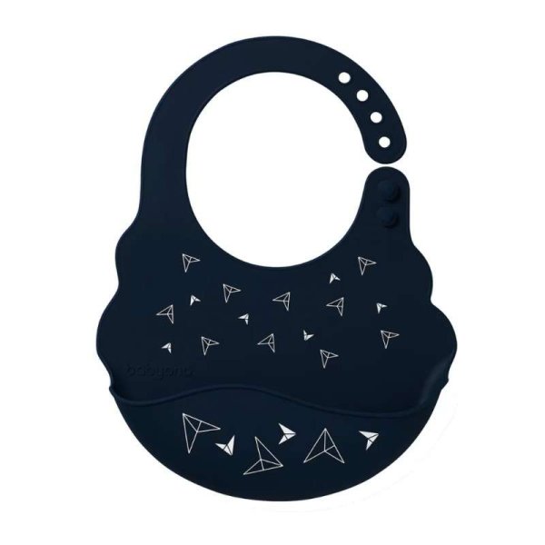 BabyOno Bib Art.829/07 Слюнявчик силиконовый с кармашком