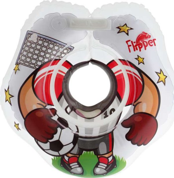 Обложка книги «Flipper Art.FL010 надувной круг на шею для купания 0-36 месяцев (3-18кг)»