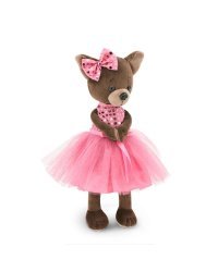 Orange Игрушки Лаки Doggy Art.LD010 Мягкая игрушка собака чихуахуа Kiki (25см)