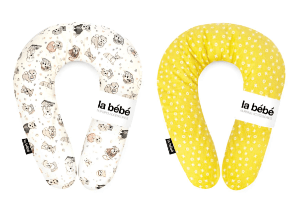 La Bebe™ Snug Cotton Nursing Maternity Pillow Art. 101730 Funny Dogs Подковка для сна, кормления малыша 20*70cm