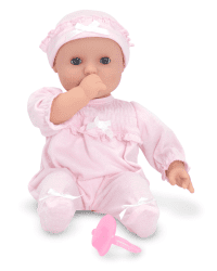 Melissa&amp;Doug Jenna Art.14881 Кукла-младенец с аксеcсуарами, 31 см