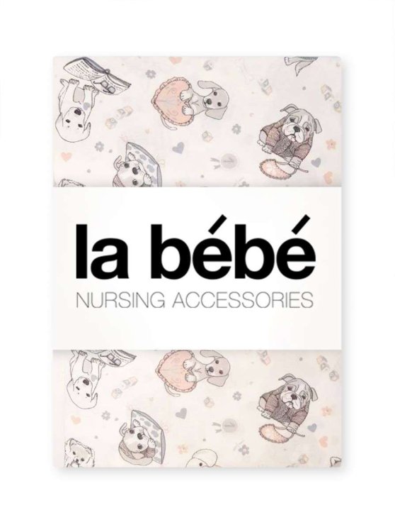Обложка книги «La Bebe™ Set 100x140/40x60 Art.101678 Dogs Комплект детского постельного белья из 2-х частей 100x140, 40x60 cm»