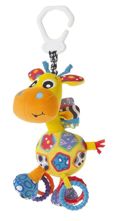 Playgro Art.0186359 борту с развитием игрушечного жирафа