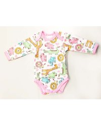 Kids Body in Beige Art.4456733 Детский бодик с длинным рукавом из хлопка