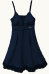 La Bebe™ Nursing Eclipse Art.93906 Navy Blue Ночнушка для беременных и кормящих