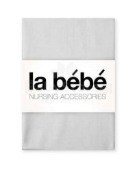 La Bebe™ Satin 75x75 Art.69711 Light Grey Хлопковая (сатиновая) пеленка 75x75 см