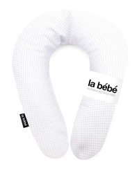 La Bebe™ Snug Cotton Nursing Maternity Pillow Art.85699 Pearl Satin Подковка для сна / кормления малыша