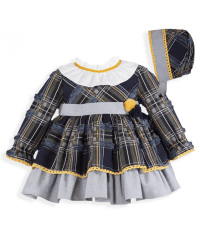 Kids Boutique Miranda Art.147/VG Модное платье для девочек с шапочкой