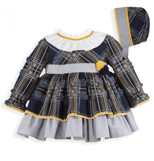 Kids Boutique Miranda Art.147/VG Модное платье для девочек с шапочкой