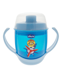 Chicco Мягкая чашка Art.06824.12 Синий чашка 180 мл 12 М +