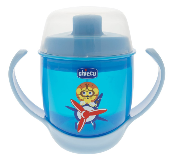 Chicco Мягкая чашка Art.06824.12 Синий чашка 180 мл 12 М +